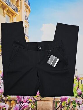 Eddie Bauer Black Travel‎ Pants Size 4 New